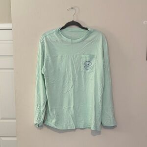 Southern Tide Light Green Long Sleeve Tee